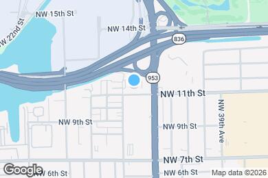 Map image of the property - 4271 NW 11th St