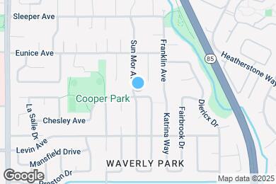 Map image of the property - 620 Chesley Ave
