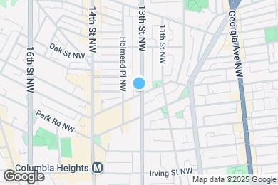 Map image of the property - 3504 13th St NW