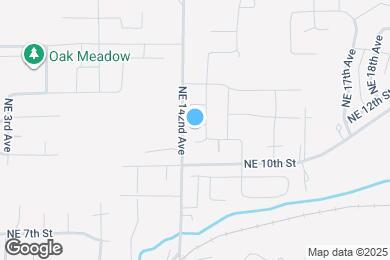 Map image of the property - 1013 NE 11th Way