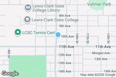 Map image of the property - 802 10th Ave