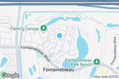 Map image of the property - 9409 Fontainebleau Blvd