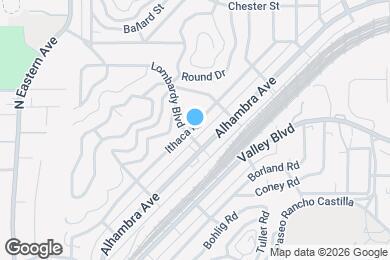 Map image of the property - 5206 Ithaca Ave