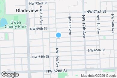 Map image of the property - 1886 NW 68th St