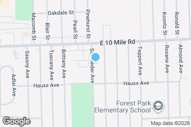 Map image of the property - 24892 Schroeder Ave