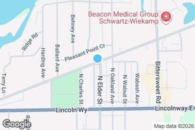 Map image of the property - 4031 Vistula Rd