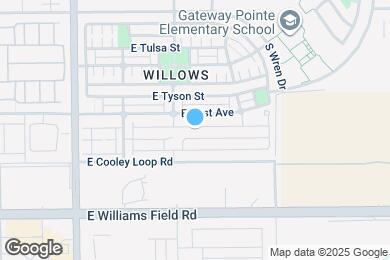 Map image of the property - 4237 E Erie St