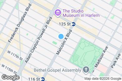 Map image of the property - 241 Lenox Ave
