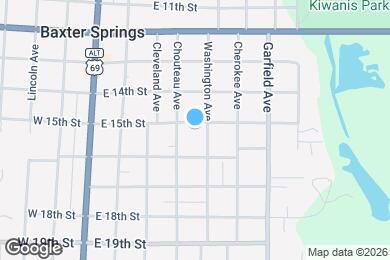 Map image of the property - 427 E 15th St