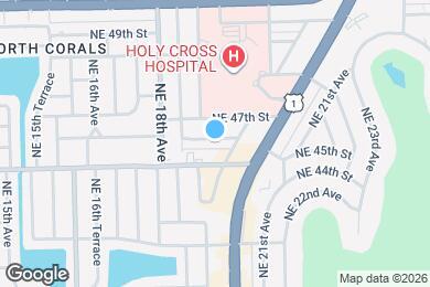 Map image of the property - 1864 NE 46th St