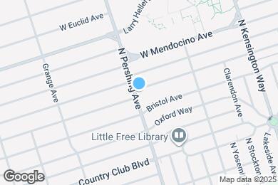 Map image of the property - 1274 W Monterey Ave