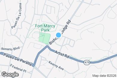 Map image of the property - 615 Bishops Lodge Rd