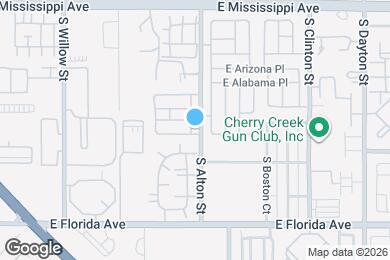 Map image of the property - 1392 S Akron Ct