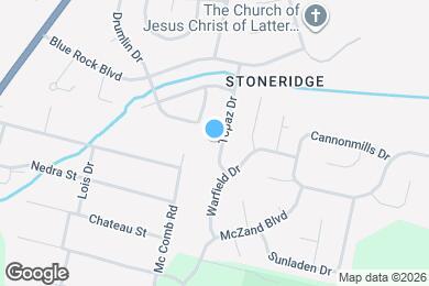 Map image of the property - 2317 Topaz Dr