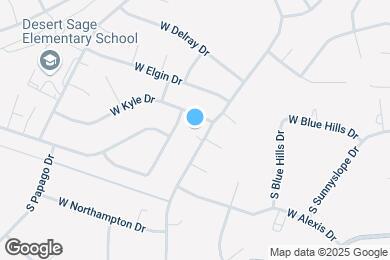 Map image of the property - 953 S Greenway Ave