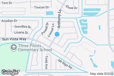 Map image of the property - 4233 Anthony Ln