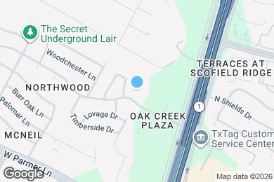 Map image of the property - 3300 Oak Creek Dr
