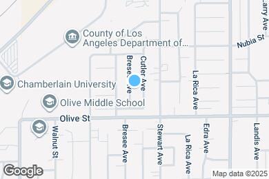 Map image of the property - 4848 Bresee Ave