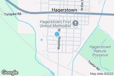 Map image of the property - 300 S Washington St