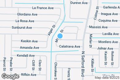 Map image of the property - 4275 Donatello Ave