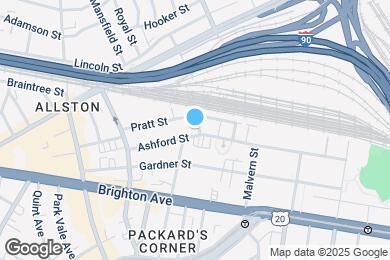 Map image of the property - 40 Ashford St