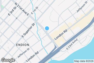 Map image of the property - 222 S 21st Ave E