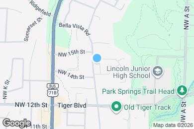 Map image of the property - 1405 Camellia Dr