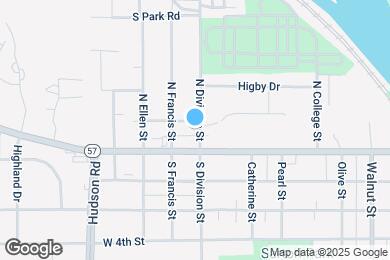 Map image of the property - 122 N Division St