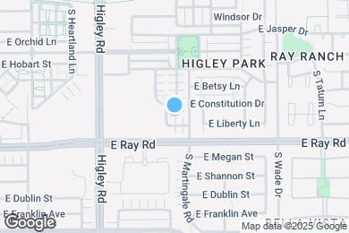 Map image of the property - 3380 E Liberty Ln