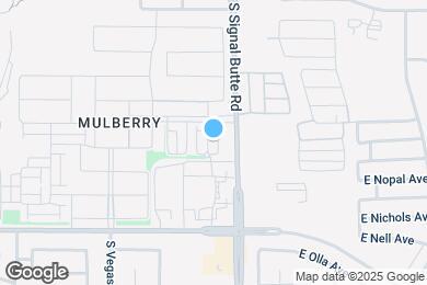 Map image of the property - 2625 S Tobin