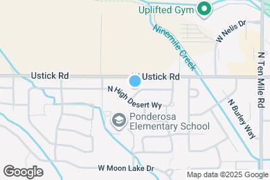 Map image of the property - 3824 W Bismark Dr