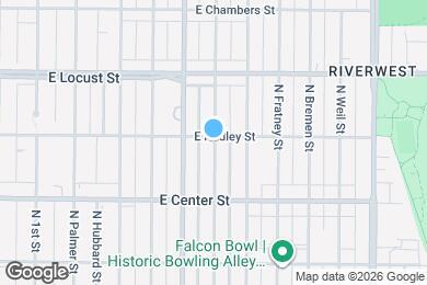 Map image of the property - 2779 N Booth St