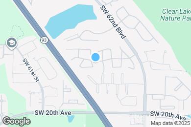 Map image of the property - 911 SW 57 Terrace