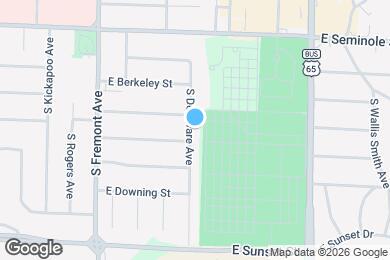 Map image of the property - 2354 S Delaware Ave
