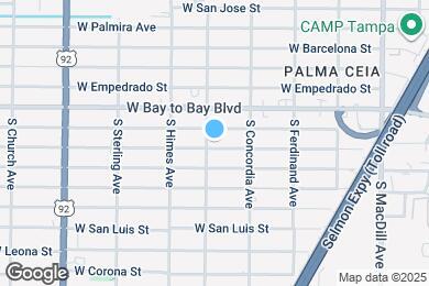 Map image of the property - 3417 W San Juan St