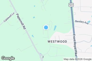 Map image of the property - 107 Alderman Way