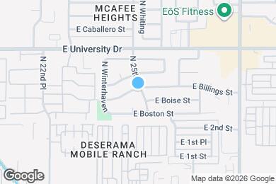 Map image of the property - 254 N 25th St