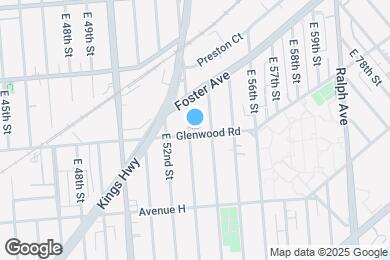 Map image of the property - 5301 Glenwood Rd