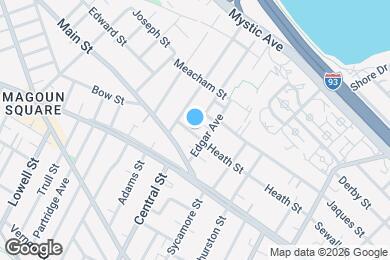 Map image of the property - 121 Heath St