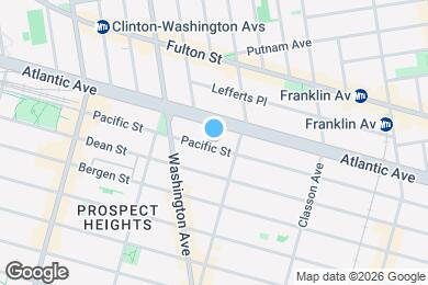 Map image of the property - 955 Pacific St