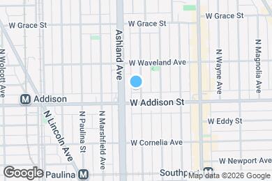 Map image of the property - 3616 N Bosworth Ave