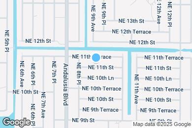 Map image of the property - 903 NE 11th St