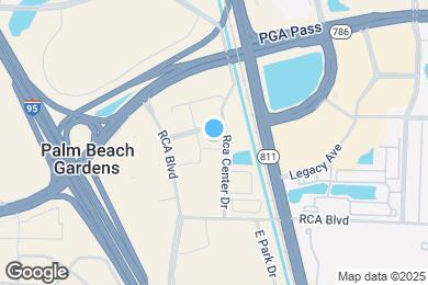 Map image of the property - The Marc at Palm Beach Gardens