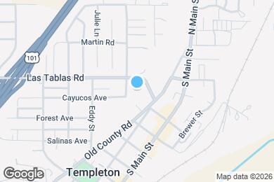 Map image of the property - 291 Las Tablas Rd