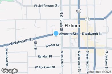 Map image of the property - 207 W Walworth St
