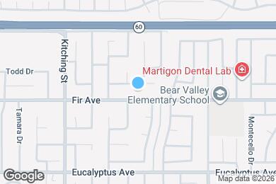 Map image of the property - 25762 Fir Ave