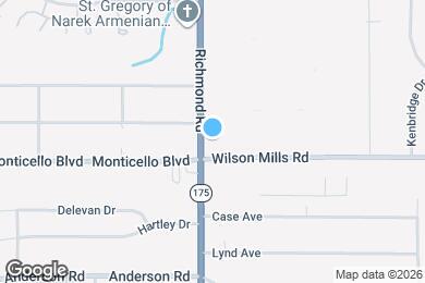 Map image of the property - Belle Oaks Building 1