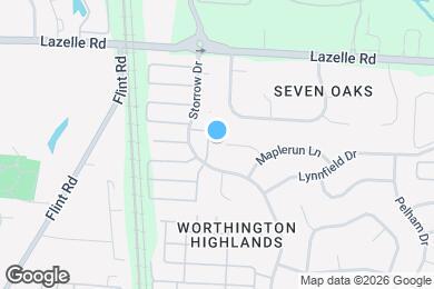 Map image of the property - 593 Bridgewater Ct