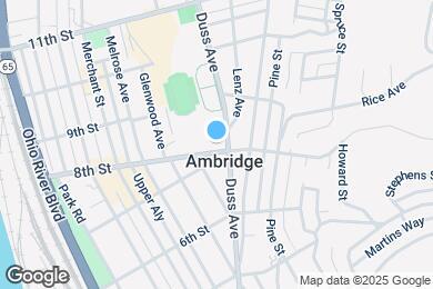 Map image of the property - 551 8th St