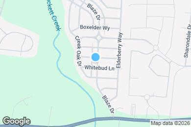 Map image of the property - 3413 Blaze Dr